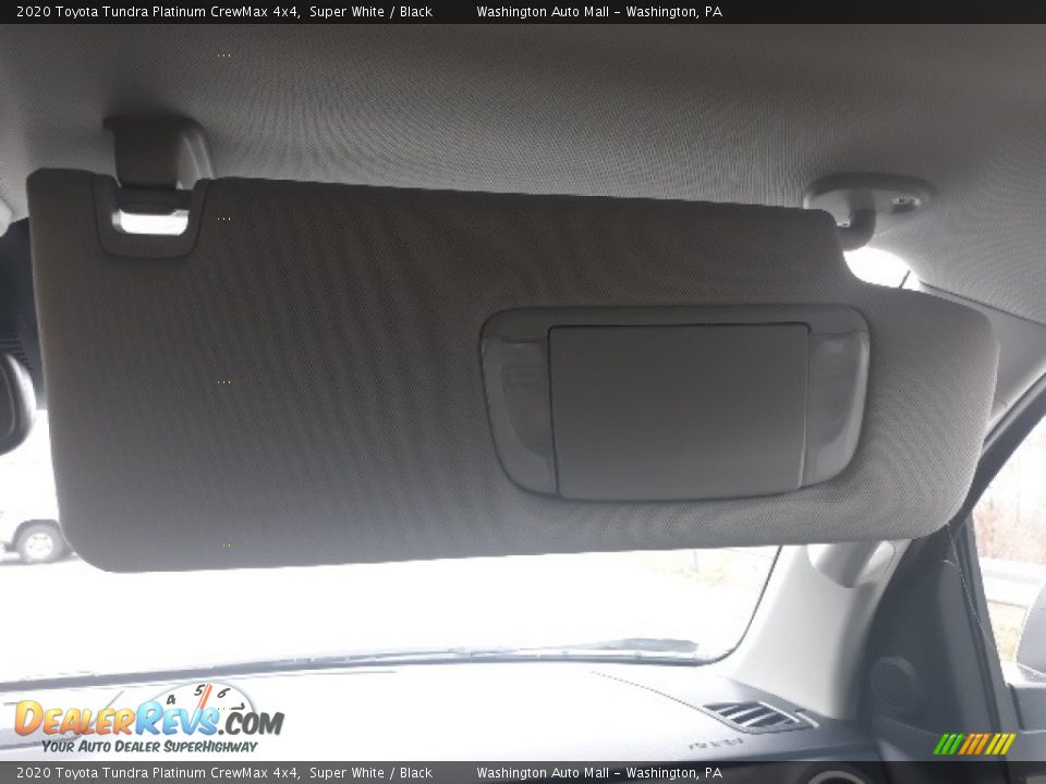 2020 Toyota Tundra Platinum CrewMax 4x4 Super White / Black Photo #21