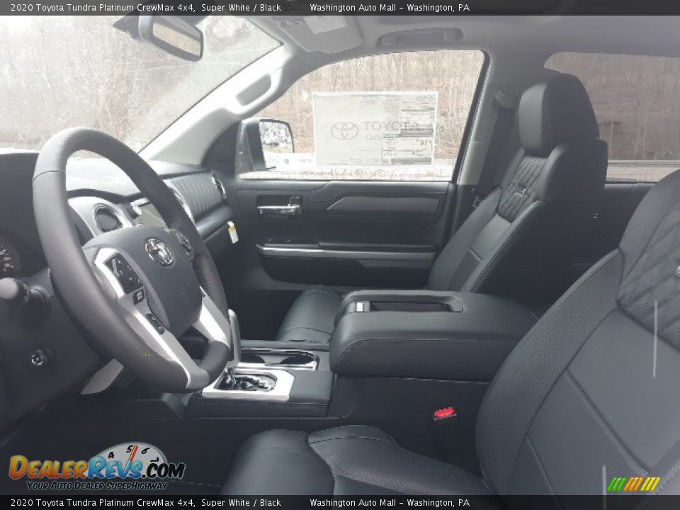 2020 Toyota Tundra Platinum CrewMax 4x4 Super White / Black Photo #22