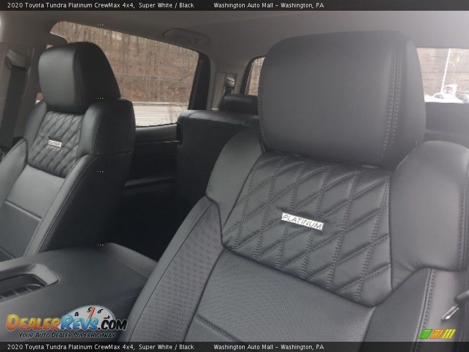 2020 Toyota Tundra Platinum CrewMax 4x4 Super White / Black Photo #23