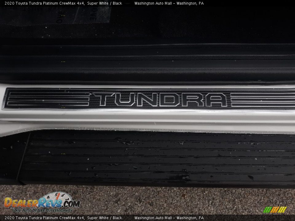 2020 Toyota Tundra Platinum CrewMax 4x4 Super White / Black Photo #25