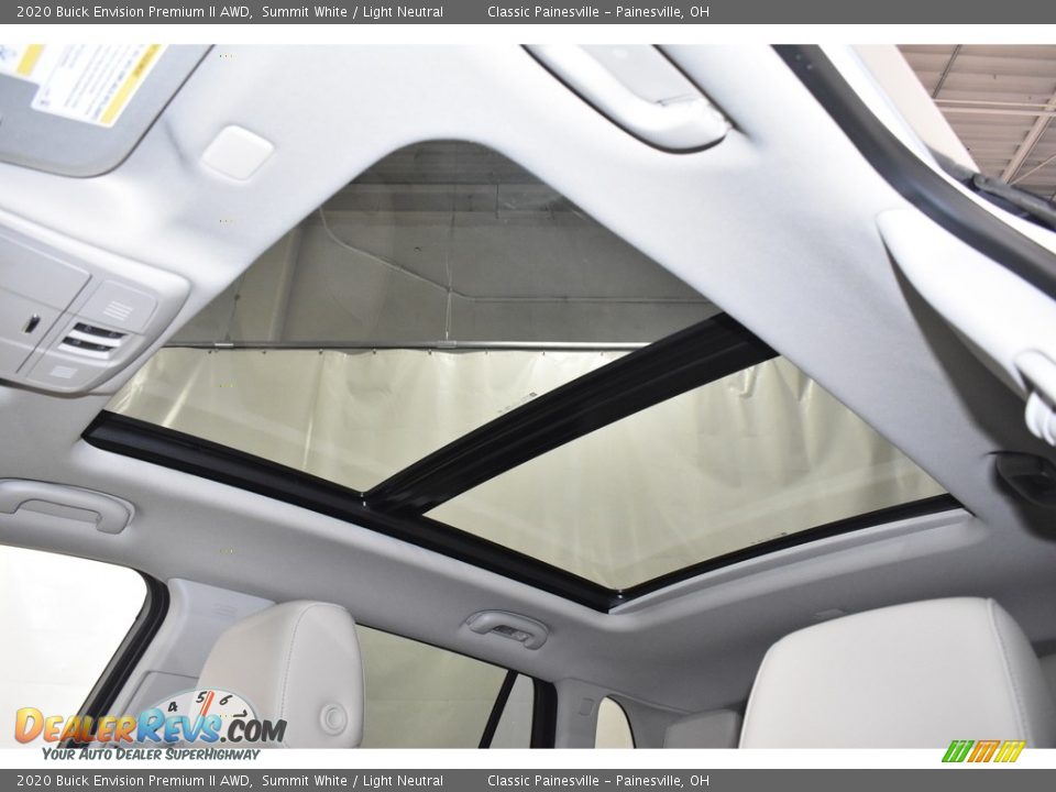 2020 Buick Envision Premium II AWD Summit White / Light Neutral Photo #2