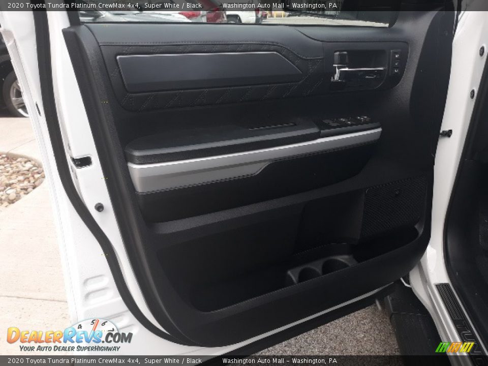 2020 Toyota Tundra Platinum CrewMax 4x4 Super White / Black Photo #26