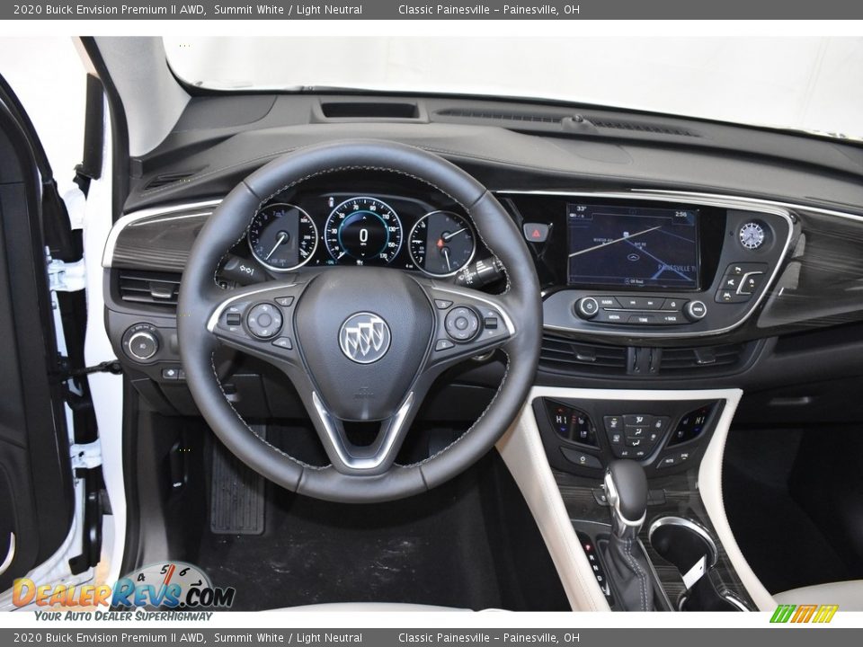 2020 Buick Envision Premium II AWD Summit White / Light Neutral Photo #5