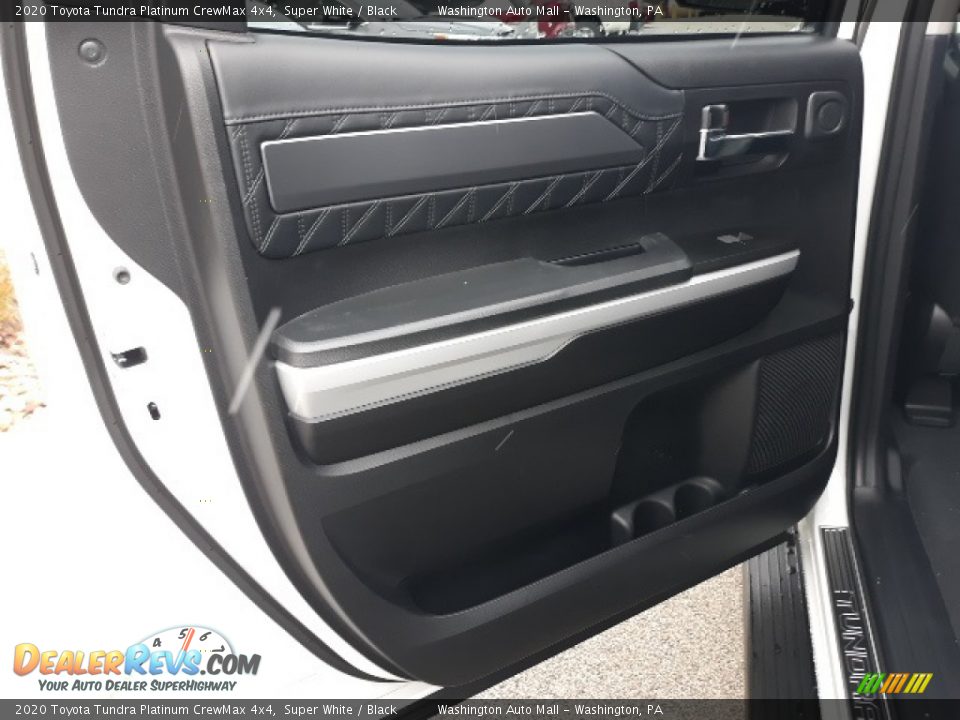 2020 Toyota Tundra Platinum CrewMax 4x4 Super White / Black Photo #29