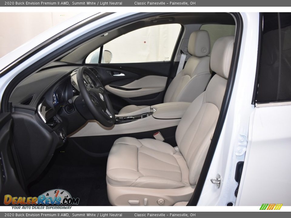 2020 Buick Envision Premium II AWD Summit White / Light Neutral Photo #7