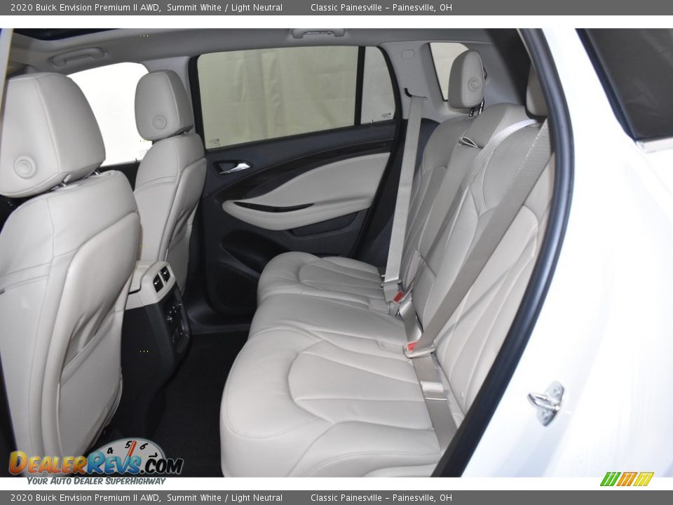 2020 Buick Envision Premium II AWD Summit White / Light Neutral Photo #8