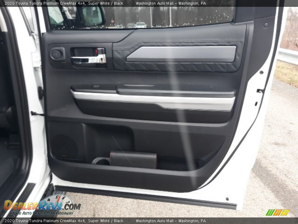 2020 Toyota Tundra Platinum CrewMax 4x4 Super White / Black Photo #33