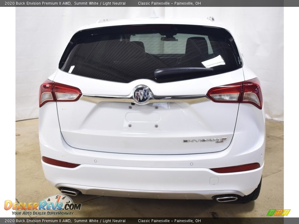 2020 Buick Envision Premium II AWD Summit White / Light Neutral Photo #10