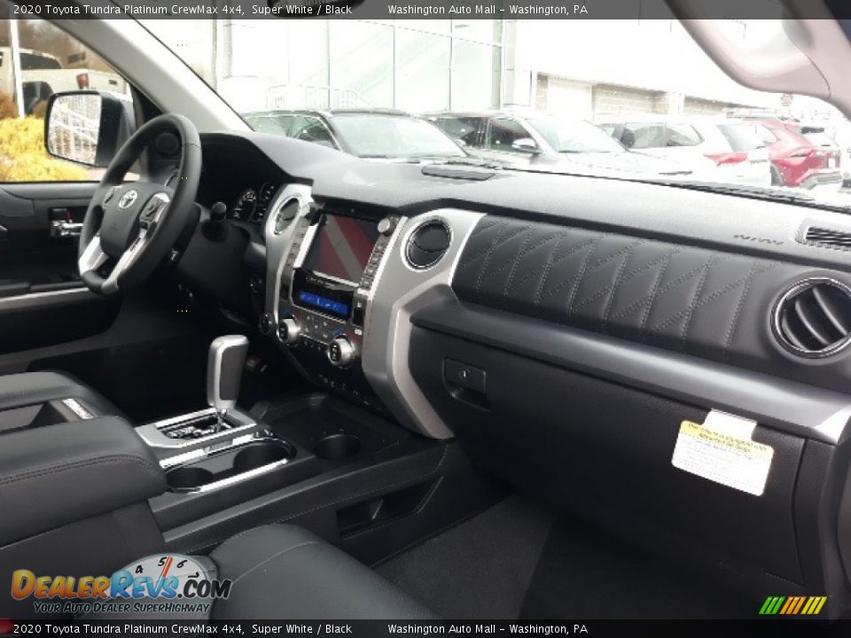 2020 Toyota Tundra Platinum CrewMax 4x4 Super White / Black Photo #34