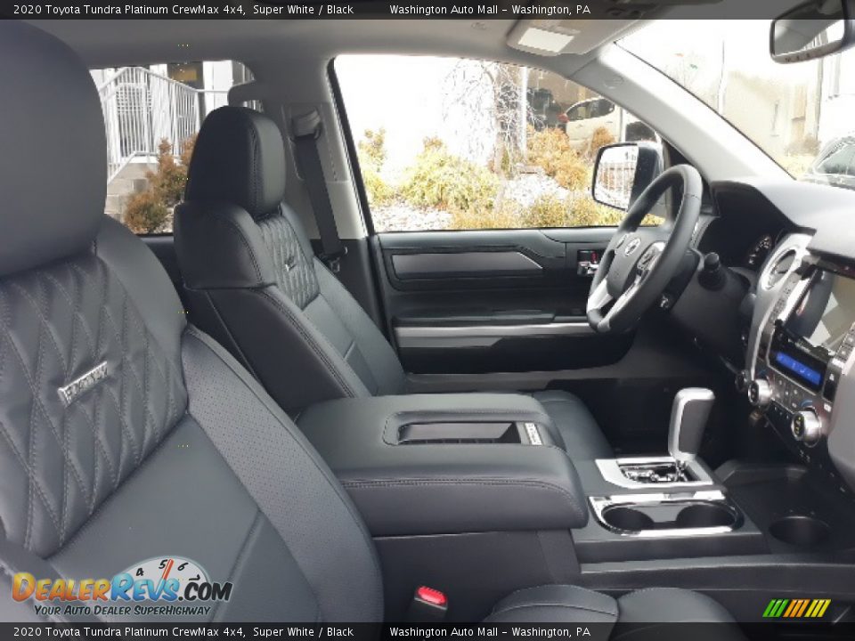 2020 Toyota Tundra Platinum CrewMax 4x4 Super White / Black Photo #35