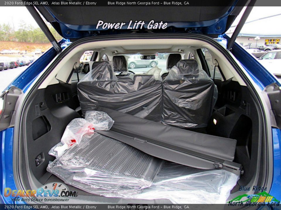2020 Ford Edge SEL AWD Atlas Blue Metallic / Ebony Photo #13