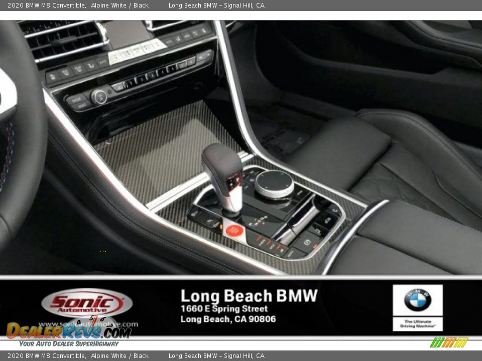 2020 BMW M8 Convertible Alpine White / Black Photo #6