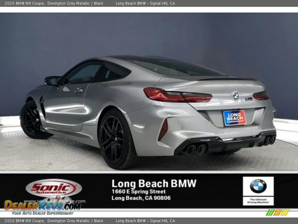 2020 BMW M8 Coupe Donington Grey Metallic / Black Photo #2