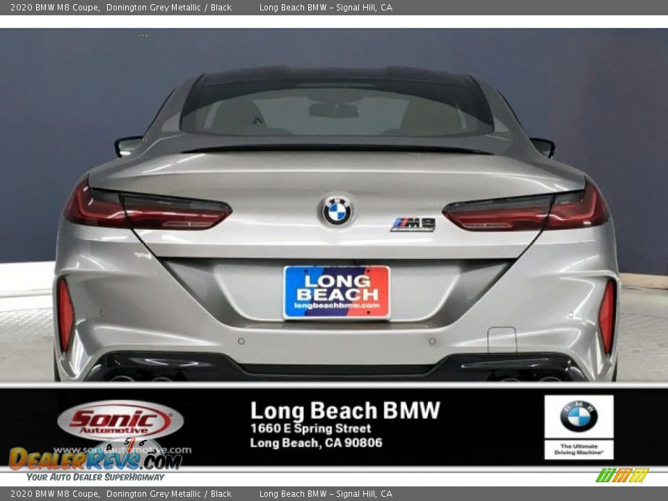 2020 BMW M8 Coupe Donington Grey Metallic / Black Photo #3