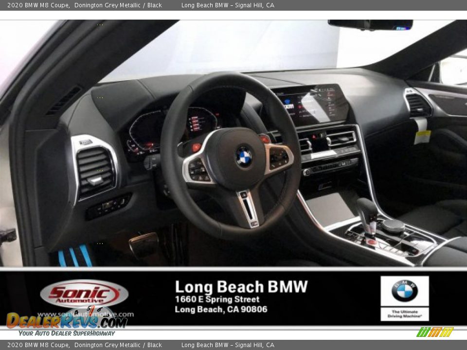 2020 BMW M8 Coupe Donington Grey Metallic / Black Photo #4