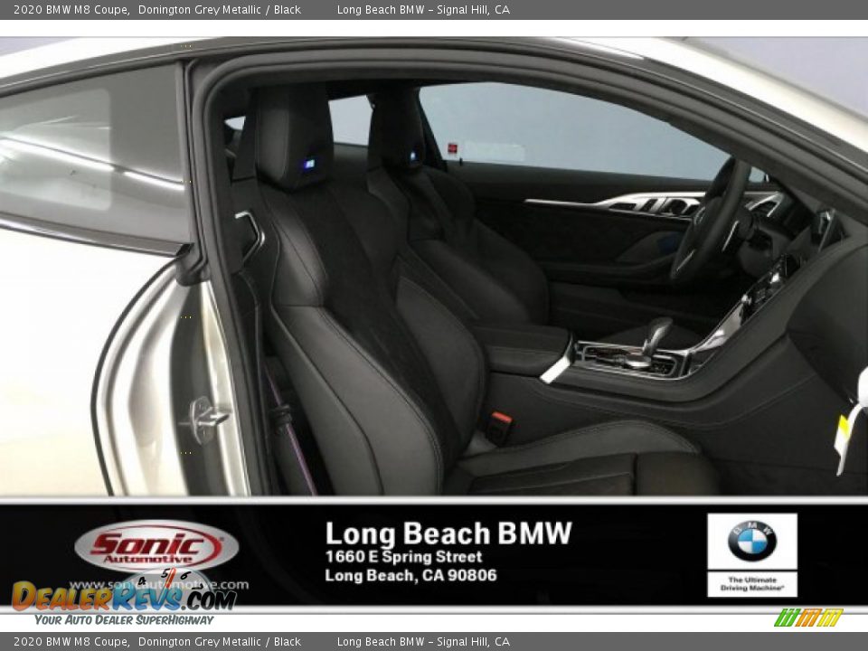 2020 BMW M8 Coupe Donington Grey Metallic / Black Photo #7