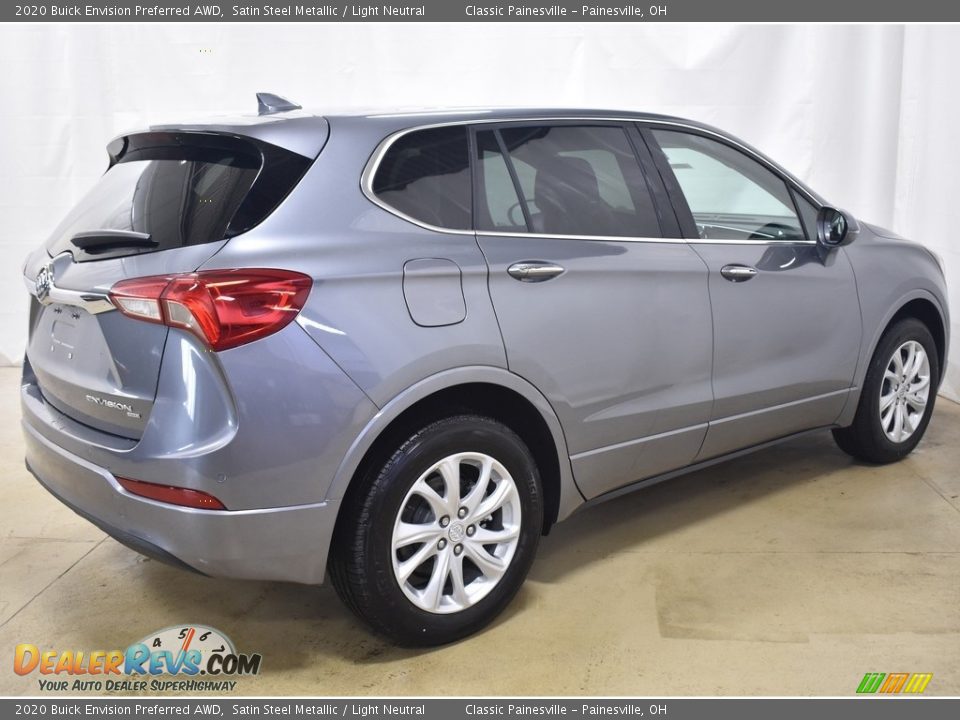 2020 Buick Envision Preferred AWD Satin Steel Metallic / Light Neutral Photo #2