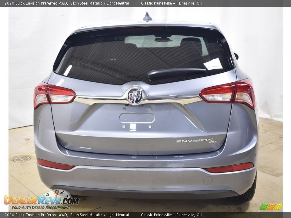 2020 Buick Envision Preferred AWD Satin Steel Metallic / Light Neutral Photo #3