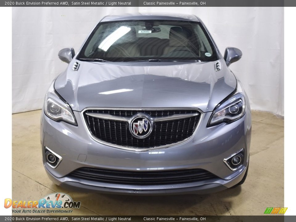 2020 Buick Envision Preferred AWD Satin Steel Metallic / Light Neutral Photo #4