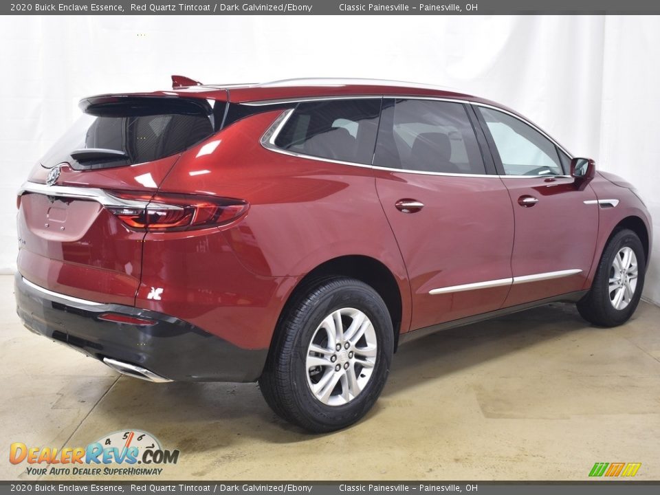 2020 Buick Enclave Essence Red Quartz Tintcoat / Dark Galvinized/Ebony Photo #2