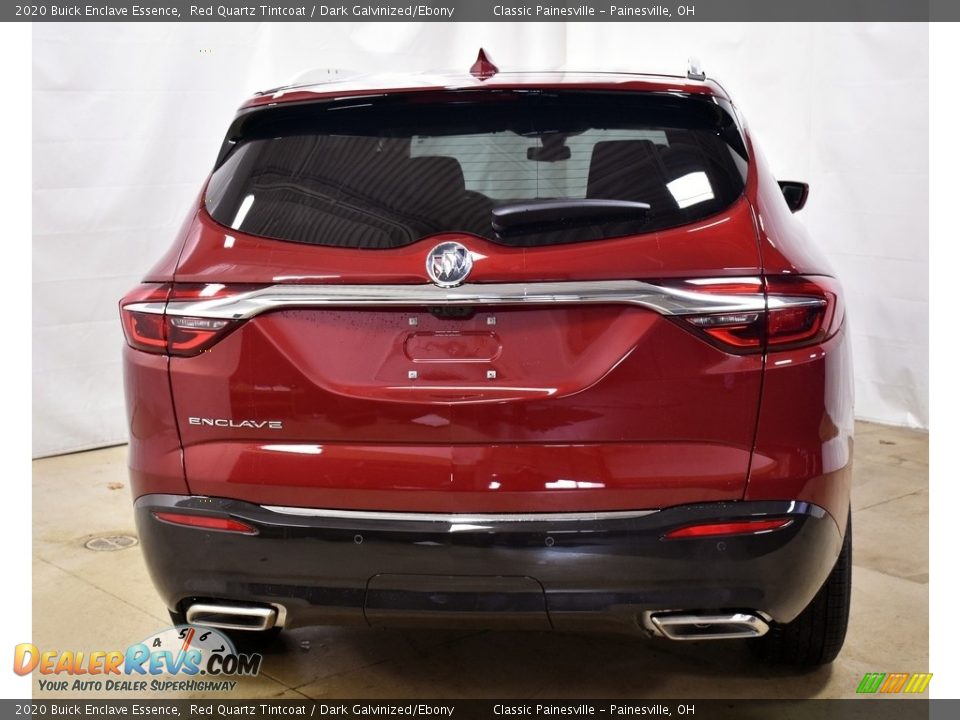 2020 Buick Enclave Essence Red Quartz Tintcoat / Dark Galvinized/Ebony Photo #3