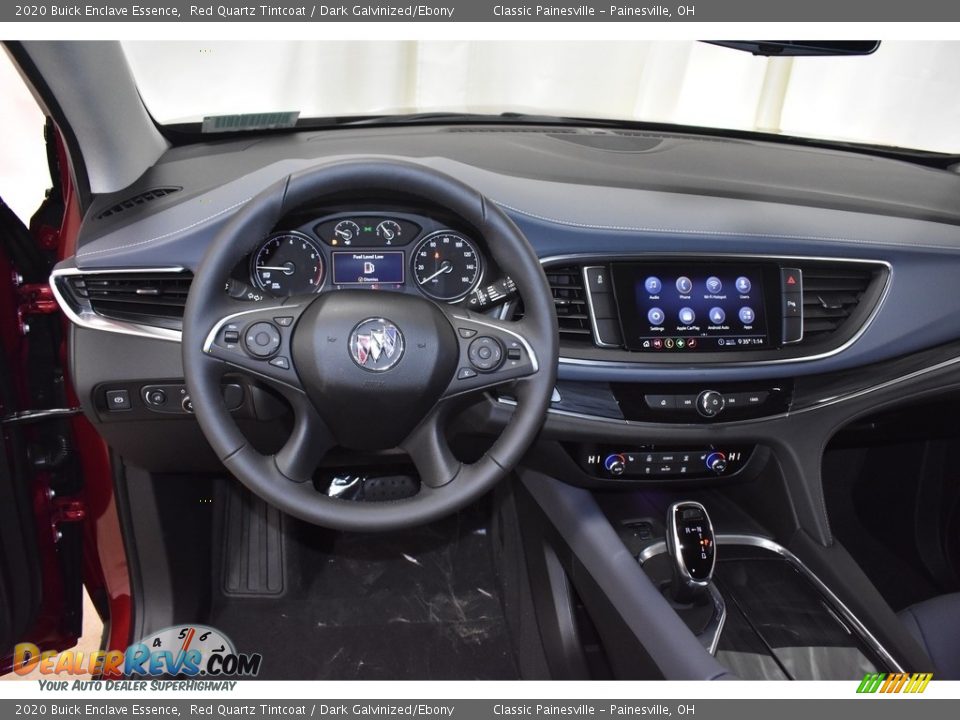 2020 Buick Enclave Essence Red Quartz Tintcoat / Dark Galvinized/Ebony Photo #11