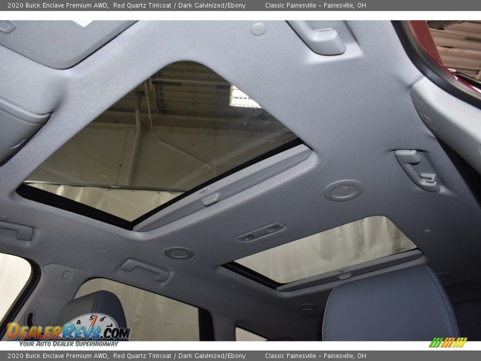 2020 Buick Enclave Premium AWD Red Quartz Tintcoat / Dark Galvinized/Ebony Photo #2