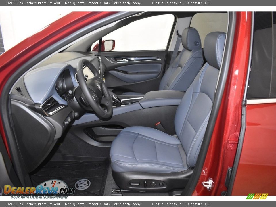 2020 Buick Enclave Premium AWD Red Quartz Tintcoat / Dark Galvinized/Ebony Photo #7