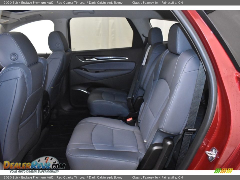 2020 Buick Enclave Premium AWD Red Quartz Tintcoat / Dark Galvinized/Ebony Photo #8