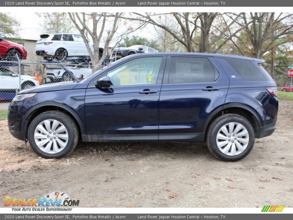 2020 Land Rover Discovery Sport SE Portofino Blue Metallic / Acorn Photo #6