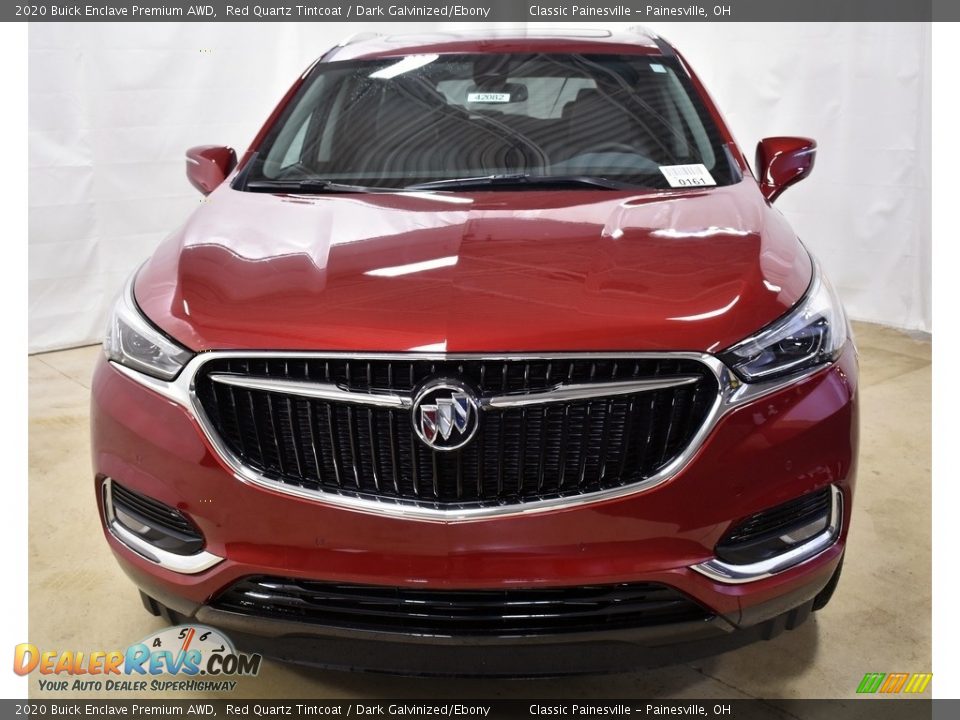 2020 Buick Enclave Premium AWD Red Quartz Tintcoat / Dark Galvinized/Ebony Photo #12