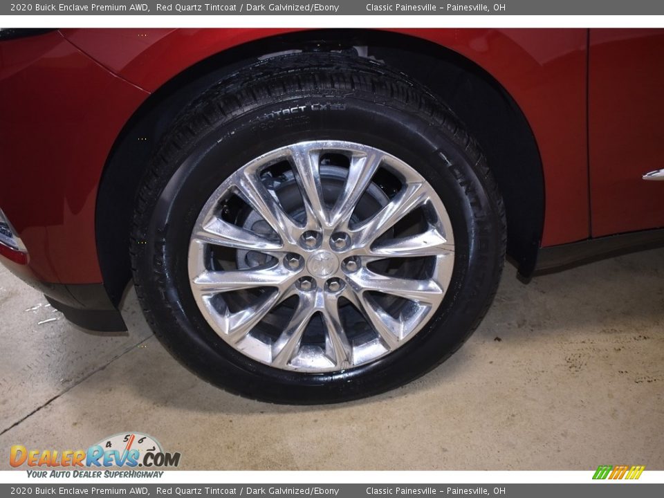 2020 Buick Enclave Premium AWD Red Quartz Tintcoat / Dark Galvinized/Ebony Photo #13