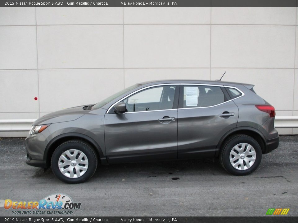2019 Nissan Rogue Sport S AWD Gun Metallic / Charcoal Photo #2