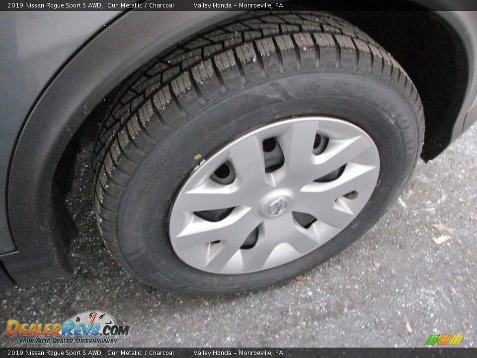 2019 Nissan Rogue Sport S AWD Gun Metallic / Charcoal Photo #7