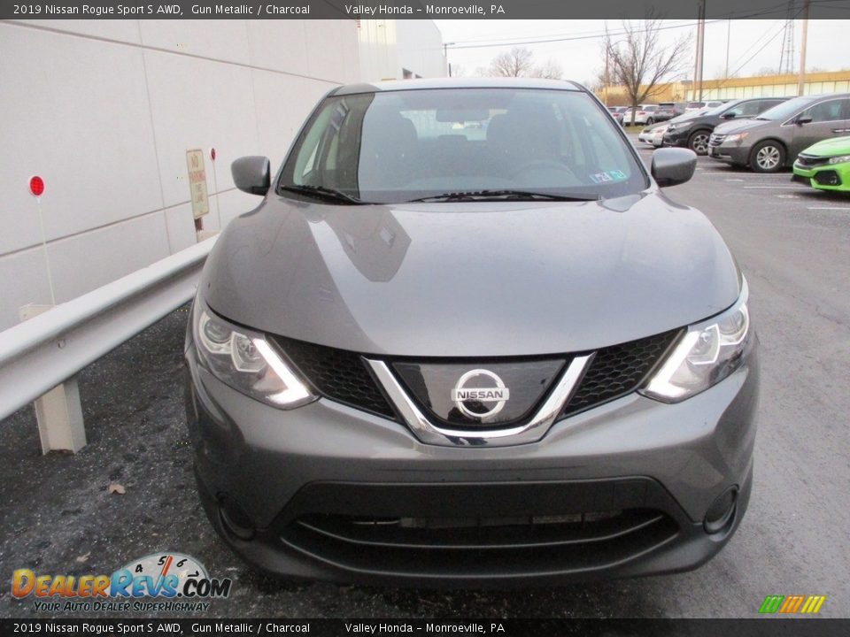 2019 Nissan Rogue Sport S AWD Gun Metallic / Charcoal Photo #9