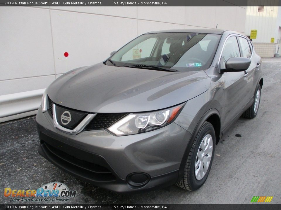 2019 Nissan Rogue Sport S AWD Gun Metallic / Charcoal Photo #10