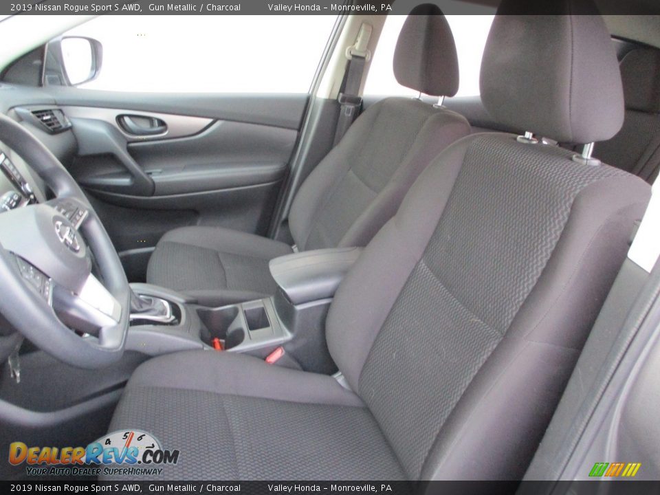 2019 Nissan Rogue Sport S AWD Gun Metallic / Charcoal Photo #12