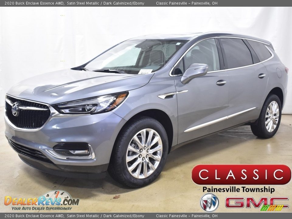 2020 Buick Enclave Essence AWD Satin Steel Metallic / Dark Galvinized/Ebony Photo #1