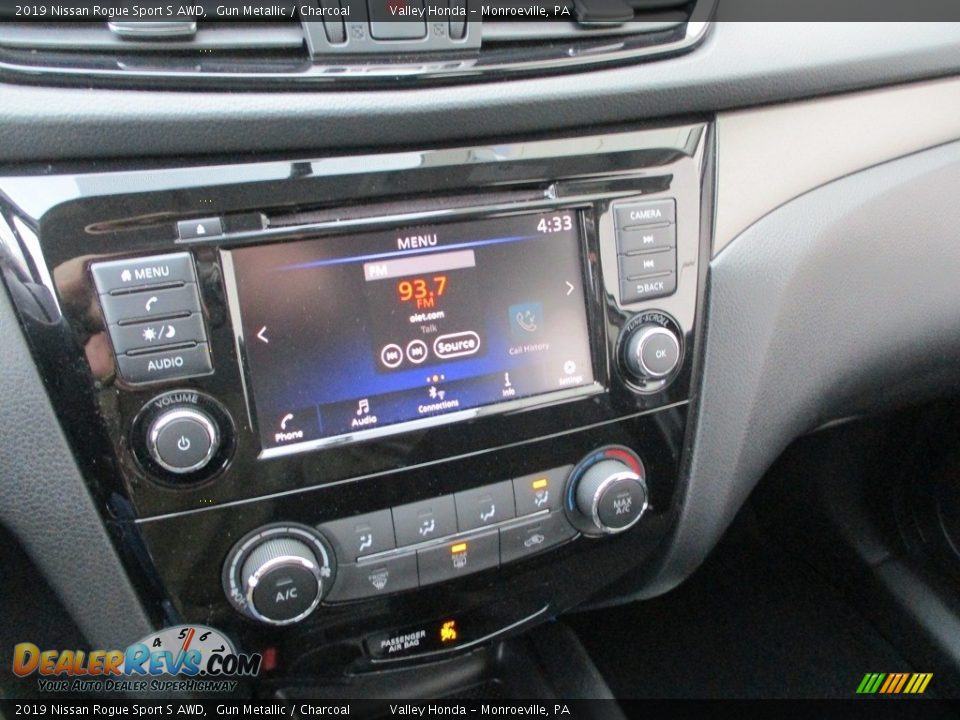 2019 Nissan Rogue Sport S AWD Gun Metallic / Charcoal Photo #15