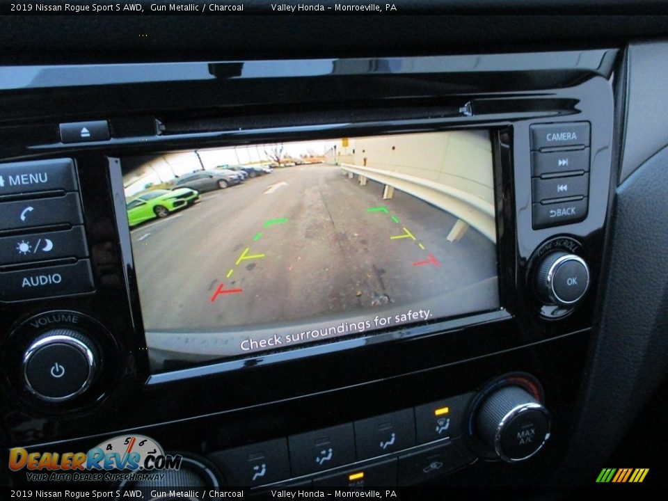 2019 Nissan Rogue Sport S AWD Gun Metallic / Charcoal Photo #16