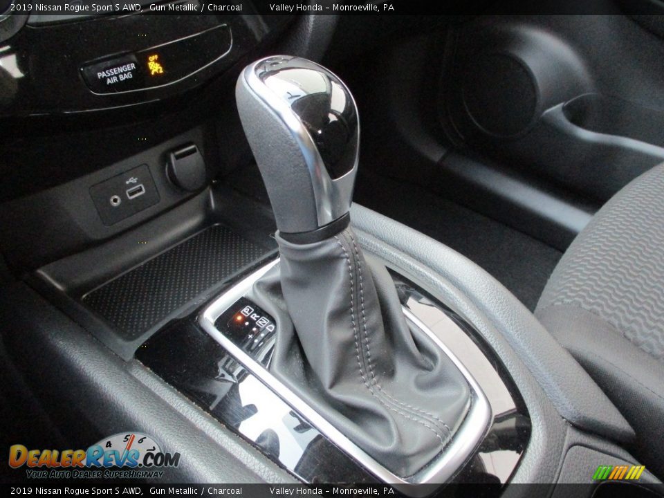 2019 Nissan Rogue Sport S AWD Gun Metallic / Charcoal Photo #17