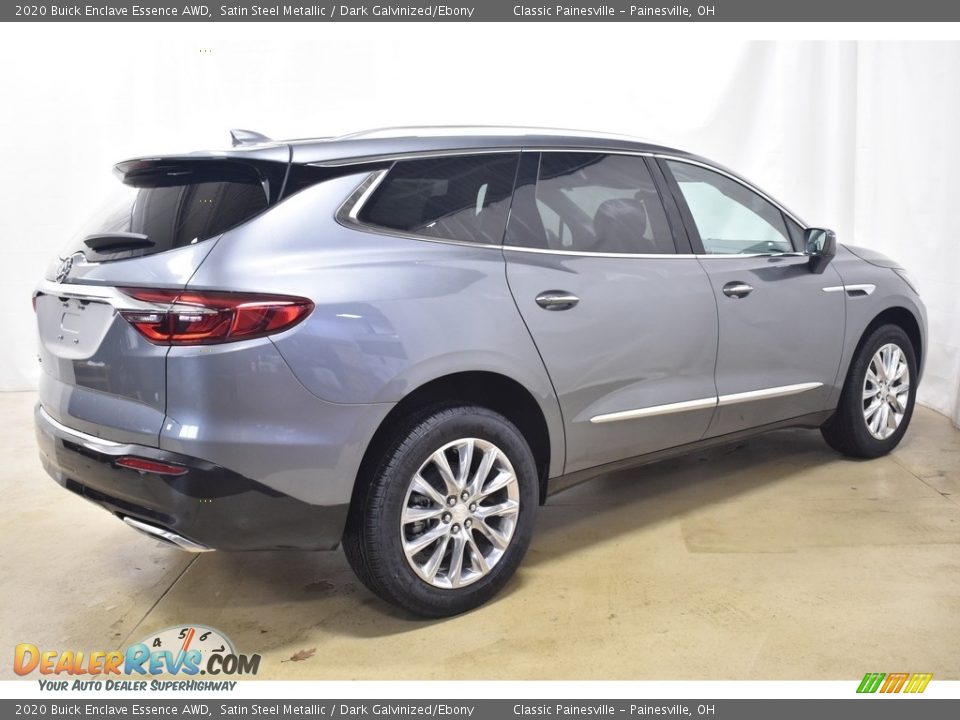 2020 Buick Enclave Essence AWD Satin Steel Metallic / Dark Galvinized/Ebony Photo #10