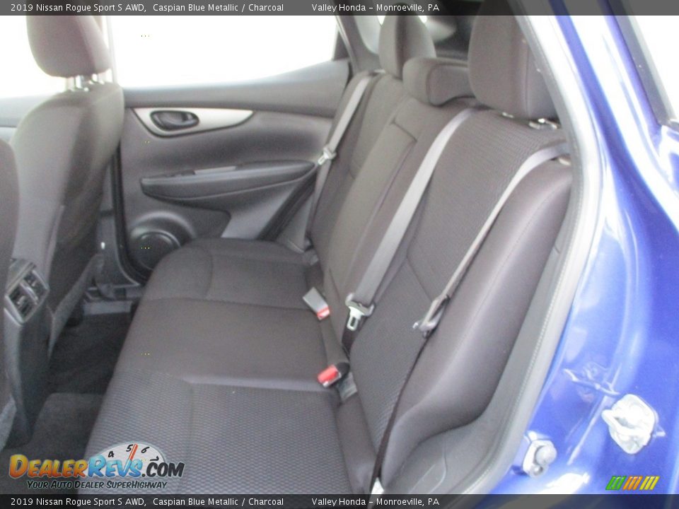 2019 Nissan Rogue Sport S AWD Caspian Blue Metallic / Charcoal Photo #13