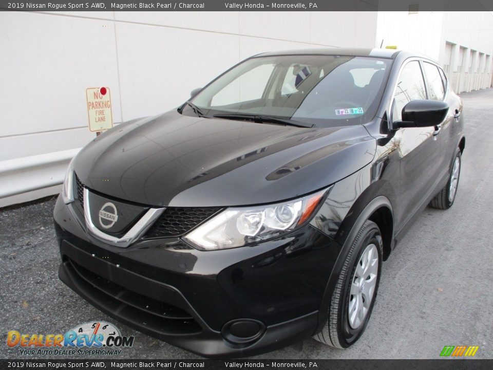 2019 Nissan Rogue Sport S AWD Magnetic Black Pearl / Charcoal Photo #10