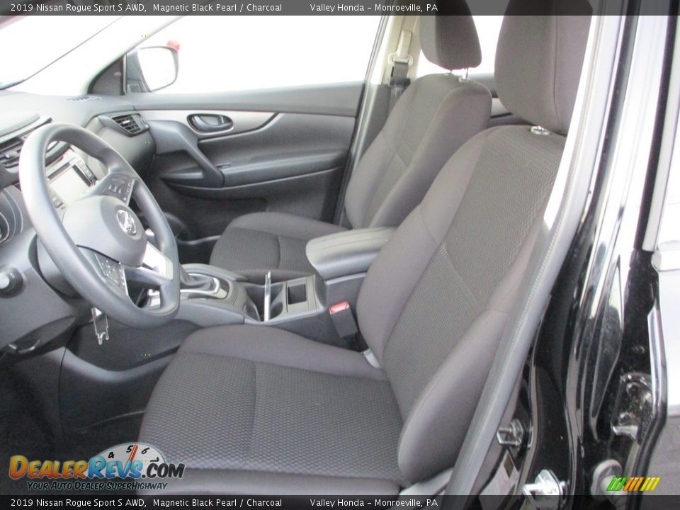 2019 Nissan Rogue Sport S AWD Magnetic Black Pearl / Charcoal Photo #12