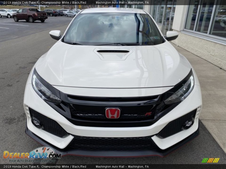 2019 Honda Civic Type R Championship White / Black/Red Photo #3