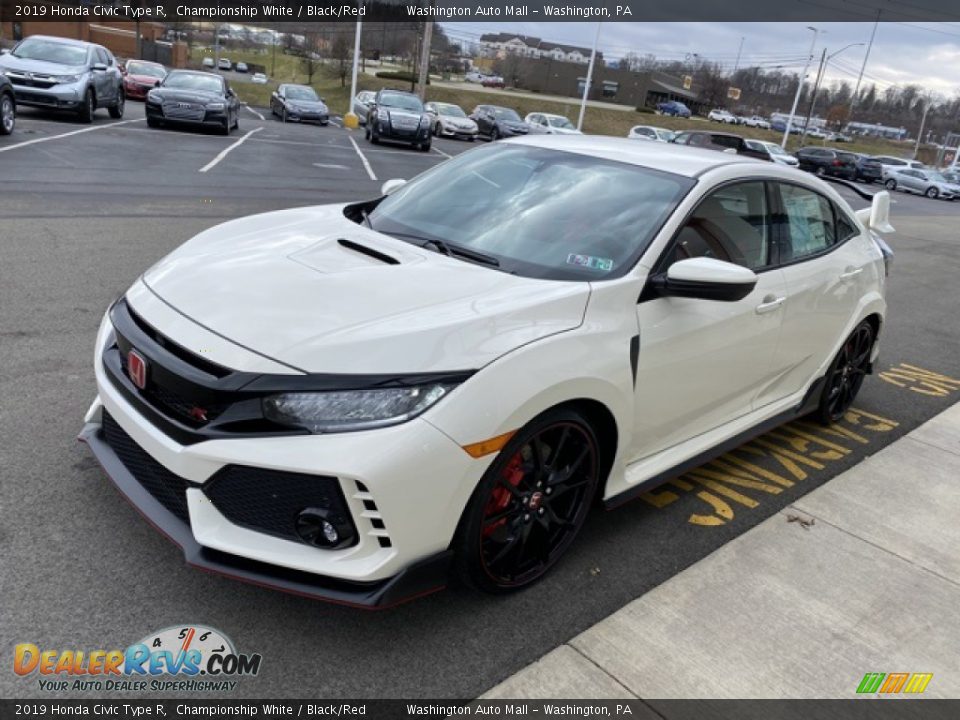 2019 Honda Civic Type R Championship White / Black/Red Photo #4