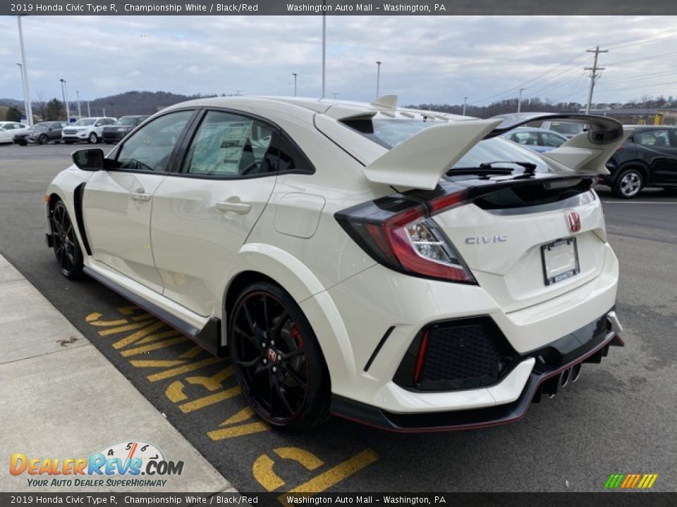 2019 Honda Civic Type R Championship White / Black/Red Photo #5