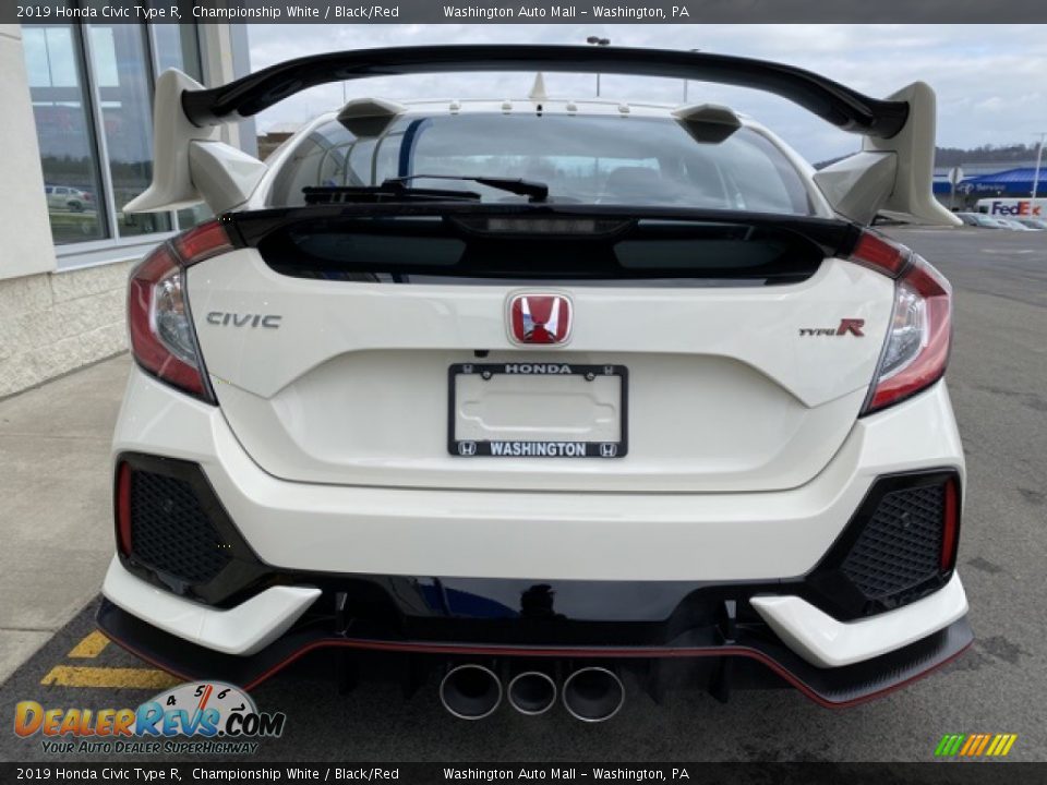 2019 Honda Civic Type R Championship White / Black/Red Photo #6