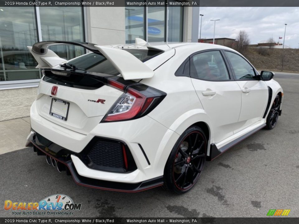 Championship White 2019 Honda Civic Type R Photo #7